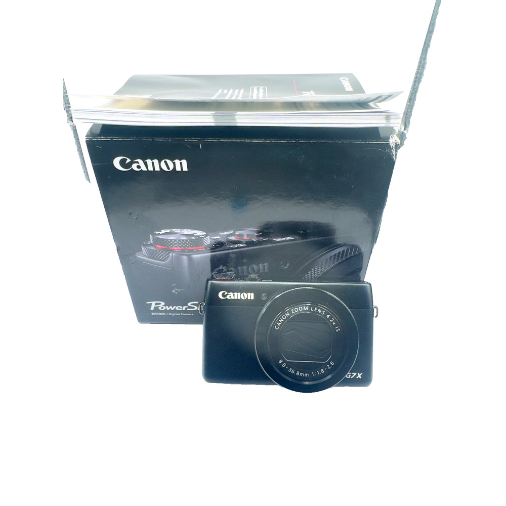 Canon PowerShot G7 X 20.2MP Digital Camera - Black (with 24-100 mm Lens)